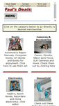 Mobile Screenshot of paulsdeals.com